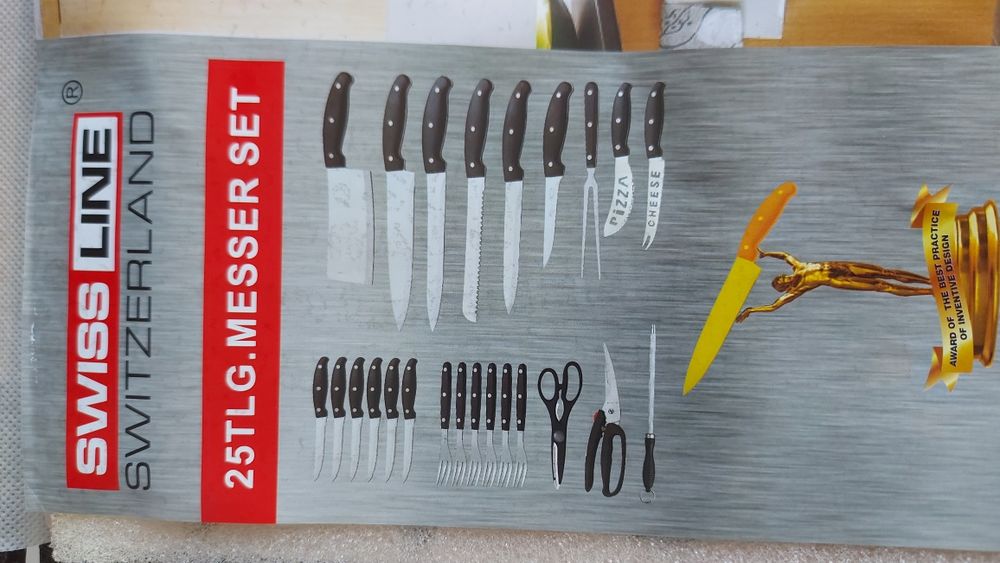 Faqueiro Swiss 25pçs Novo