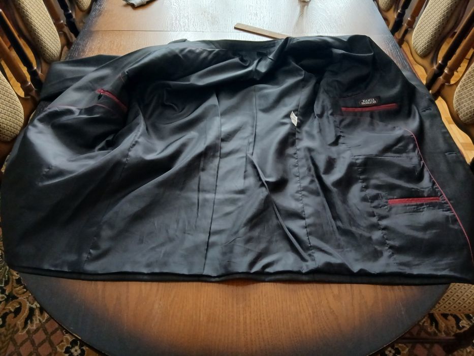 Garnitur męski ubrania marynarka spodnie i kamizelka 50/188