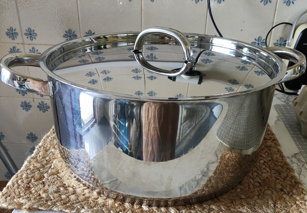 Panela tacho caçarola inox indução Jomafe