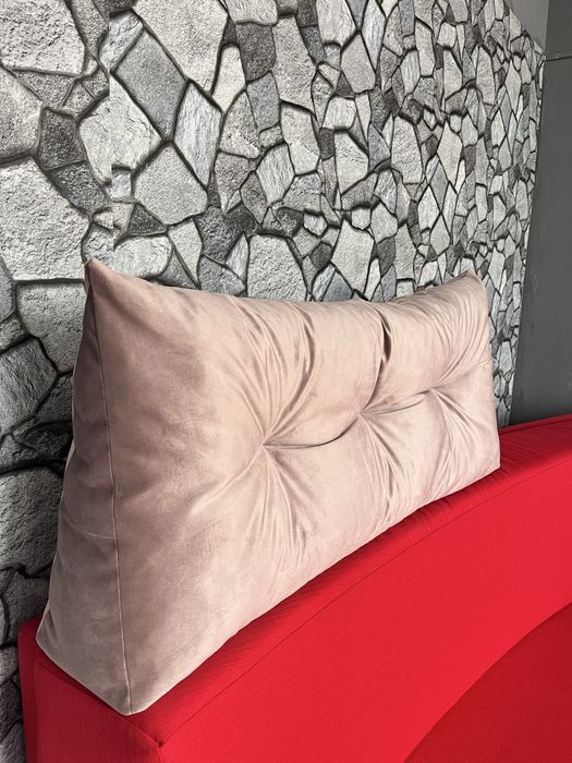 Трикутна спинка на ліжко подушка захист чохол для ліжка підголівʼя