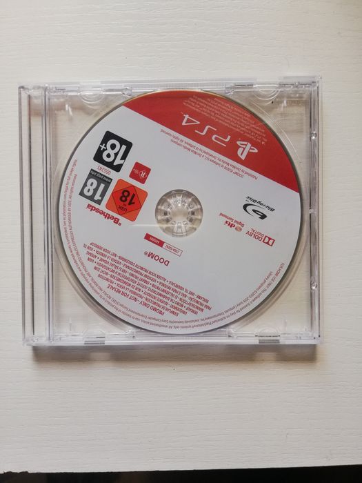 Doom Dubing pl ps4 promo disc cd promotional