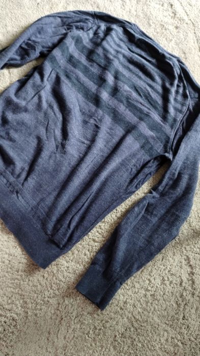 Bluzka Guess męska koszulka L granat bawełna