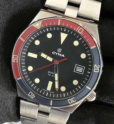 Cyma Diver Pepsi