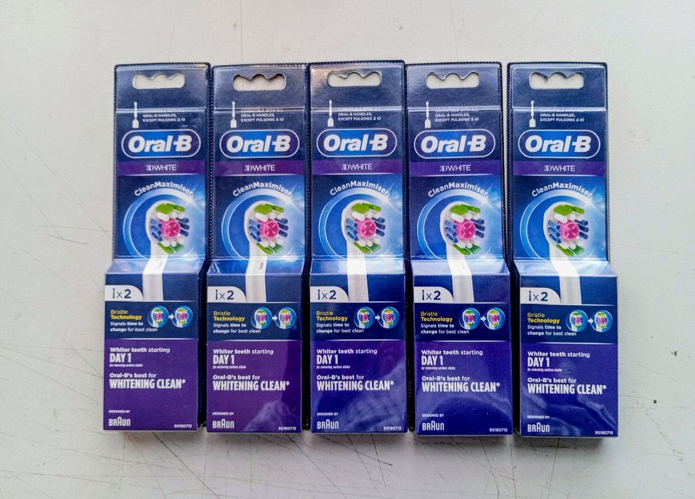 Końcówki do szczoteczki Oral B 3D White Maximiser 10 szt. 5 opk.