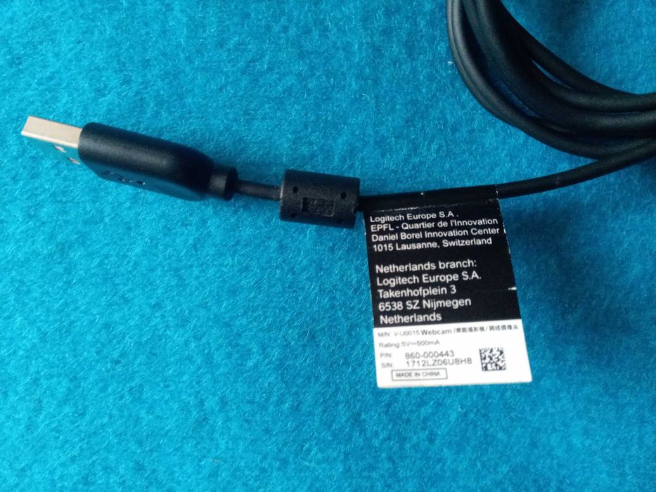 USB веб-камера Logitech C310 HD с чувствительным микрофоном (webcam)