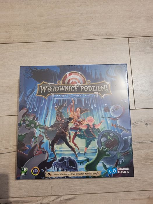 Gra planszowa - Wojownicy podziemi - Zamek zajadłej zimy nieotwarta
