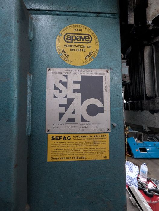 Columnas Elevadoras SEFAC 7,2tn