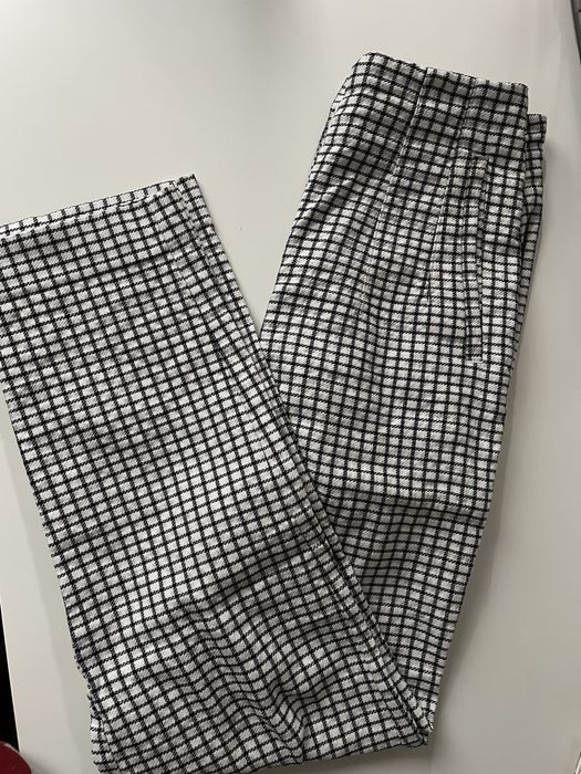 Spodnie zara z wysokiem stanem