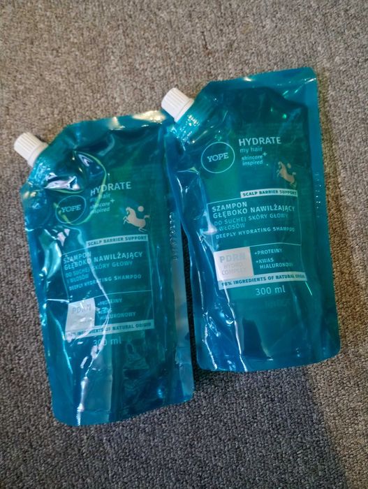 2 x szampon Hydrate my hair firmy Yope