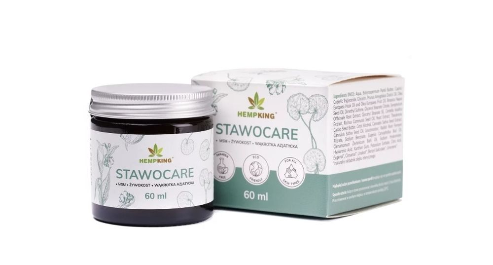 Hempking Stawocare maść konopna na stawy