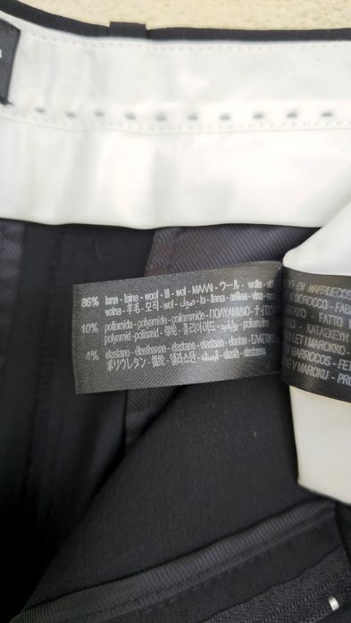 Zara . Штани з легкої вовняної тканини 86%. Брюки, шерсть , вовна . 50th anniversary  колекція
