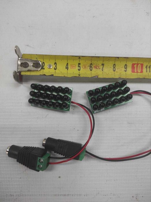 ІЧ підсвітка-модуль для камери,  невидима 940нм, 12В, 18LED.