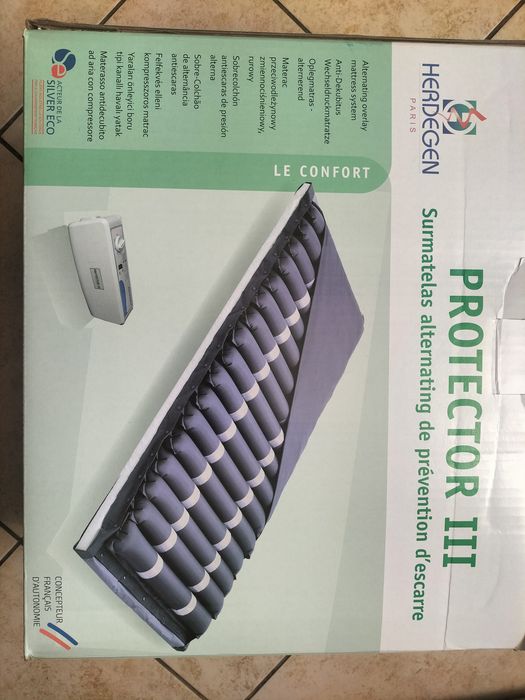 Materac przeciwodleżynowy rurowy z kompresorem HERDEGEN PROTECTOR III.