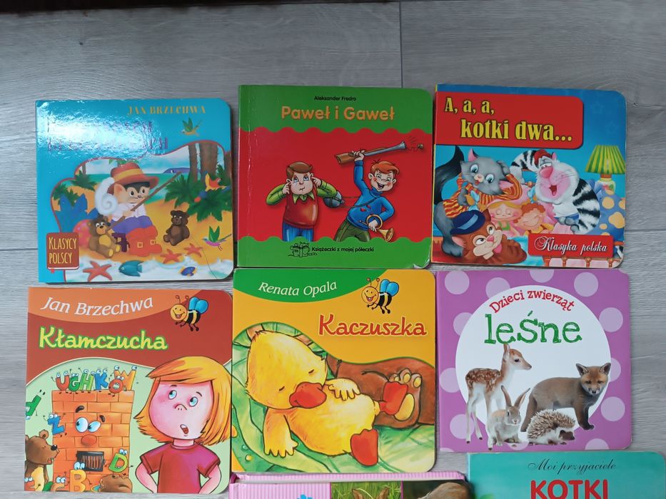 Książeczki dla dzieci (17sztuk)