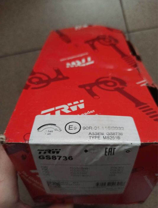 Szczęki hamulcowe  Ford Focus mk2  Volvo s40/c30 Mazda 3