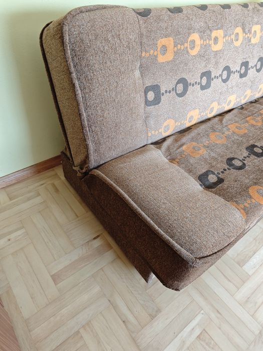 Komplet wypoczynkowy kanapa wersalka dwa fotele