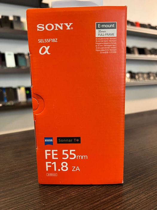 Obiektyw Sony SEL55F18Z Fe 55mm F1.8 ZA Poznań Długa 14