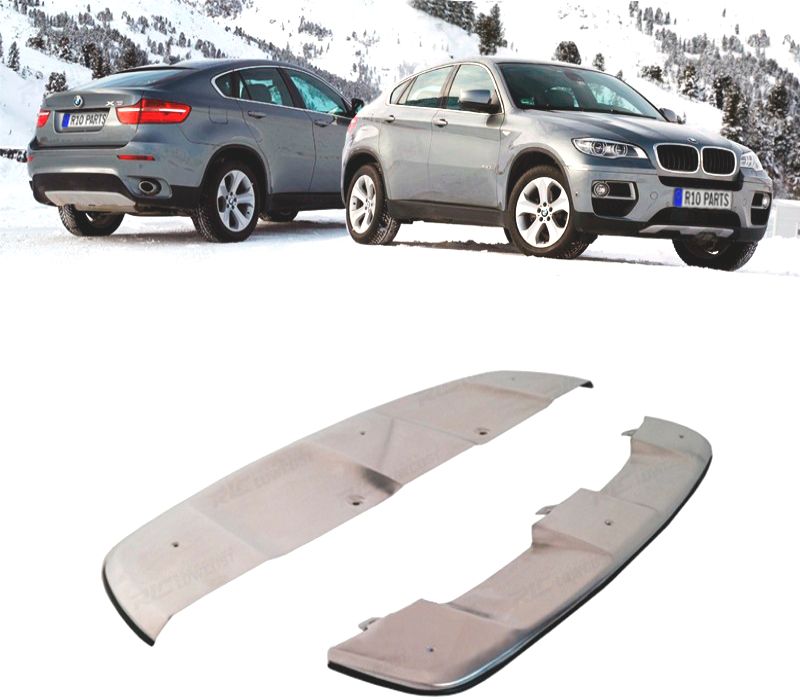 SPOILER FRONTAL E DIFUSOR TRASEIRO PARA-CHOQUES BMW X6 E71 08-14