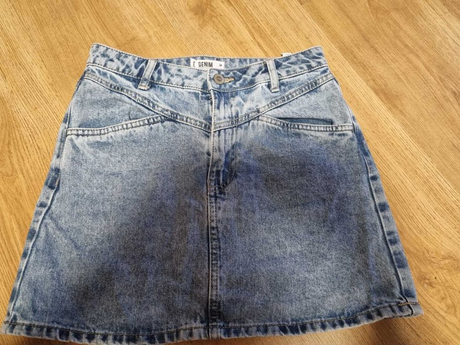 Spódnica jeans, mini