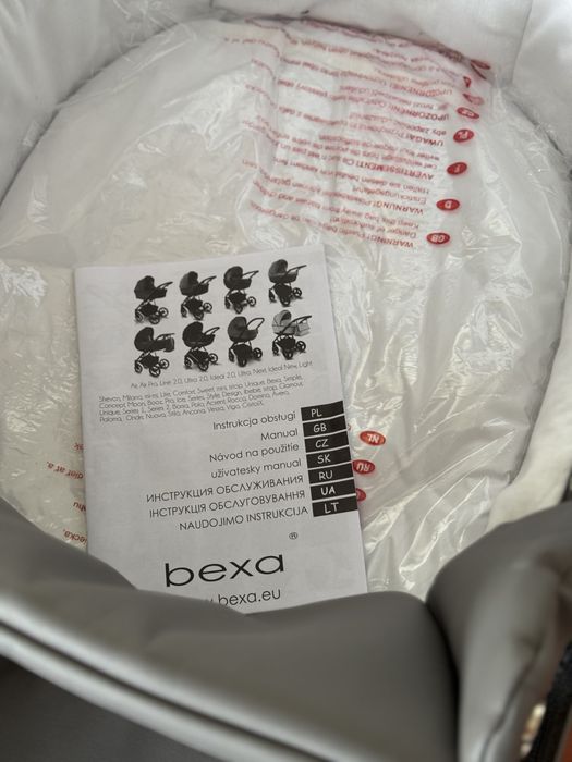 Коляска Bexa air eco grey