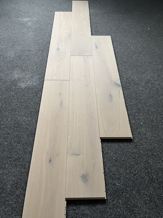 Deska Drewniana Dąb Rustic 15x160x1080mm, 4faza, Olej UV KRAKAU