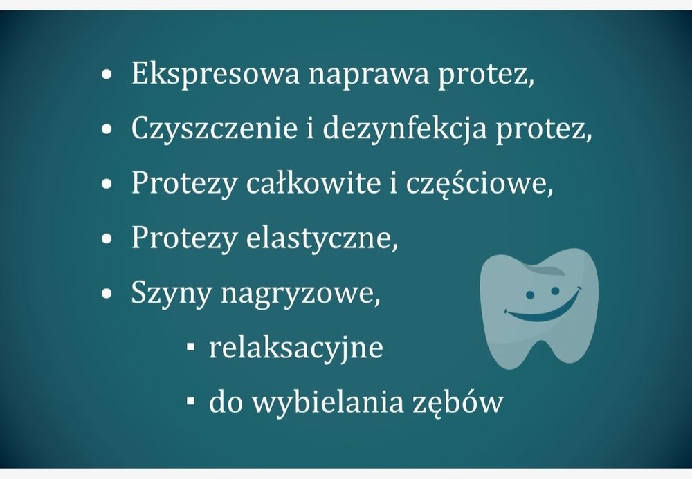 Naprawa protez zębowych szczęk Opole centrum