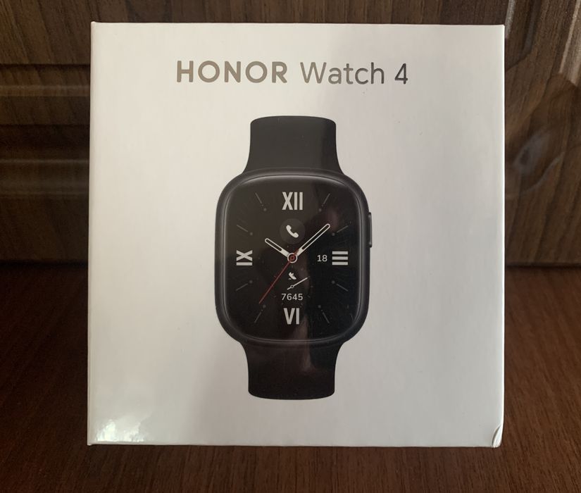 Honor Watch 4 Black + защитный чехол