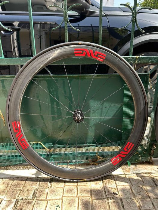 Rodas de Carbobo ENVE em bom estado - 25mm Gatorskin