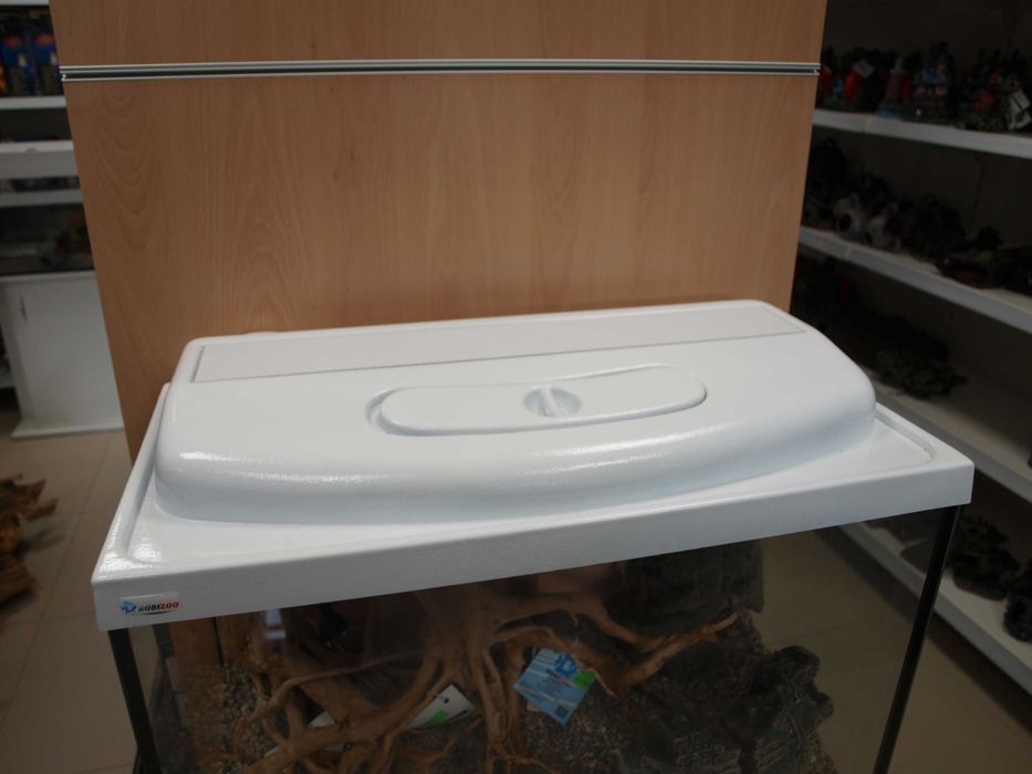 Pokrywa do akwarium prosta BIAŁA 60x30 T8 15W