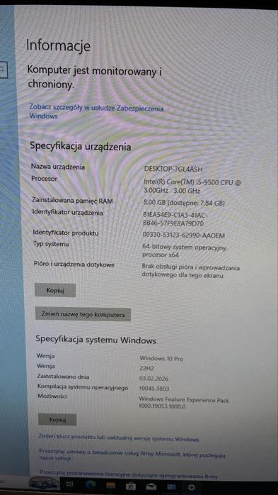 Zestaw komputerowy Lenovo ThinkCenter M920s + monitor HP P22h