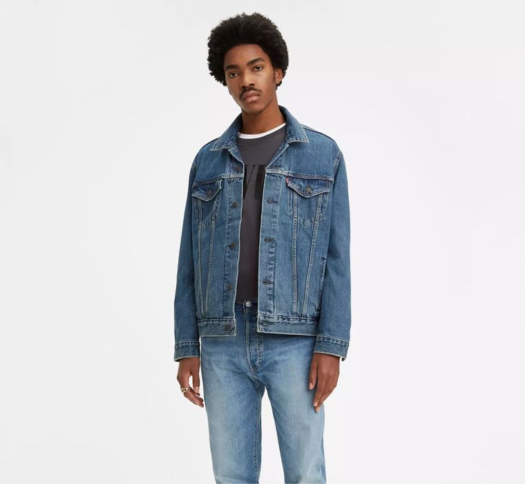 Оригінальна джинсова куртка LEVIS Trucker Jacket Medium Stonewash