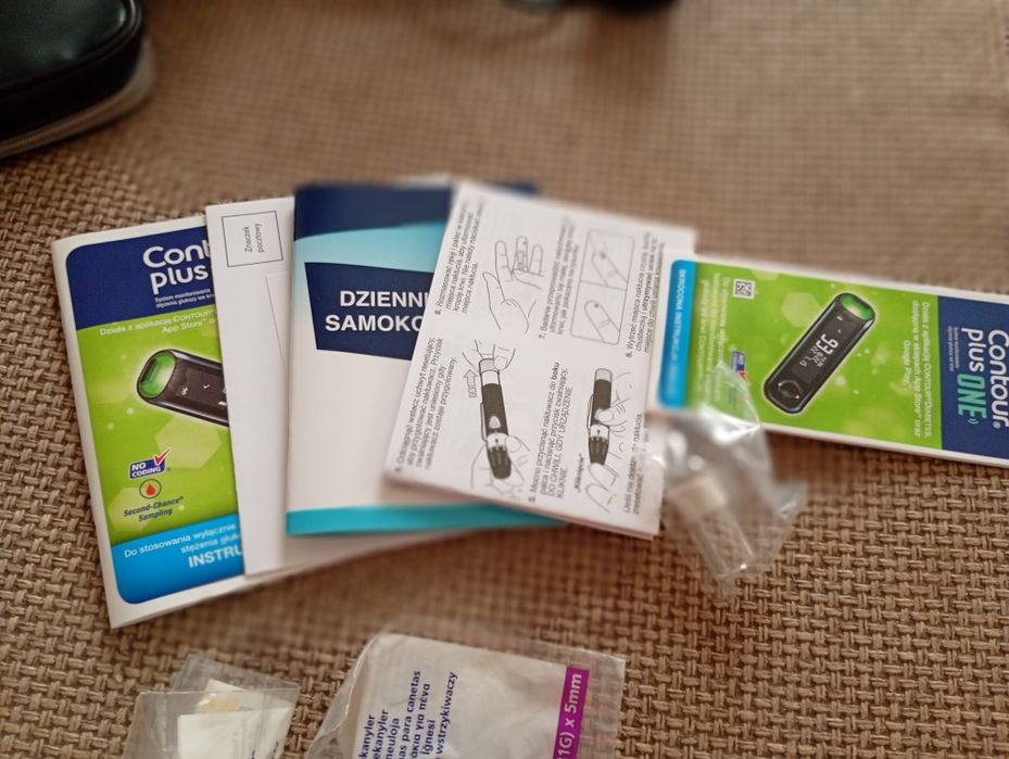 Glukometr Contour plus one Nowy