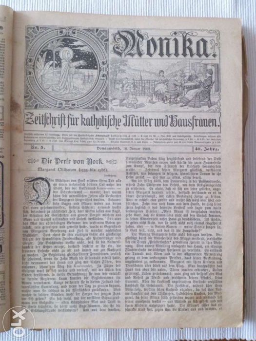 Stare czasopisma z 1908 roku