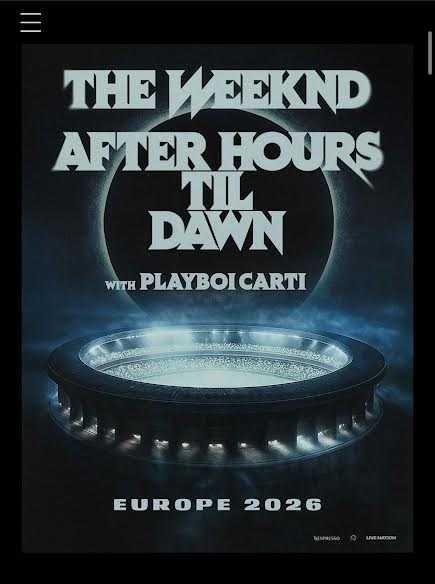 2 Entradas para WEEKND