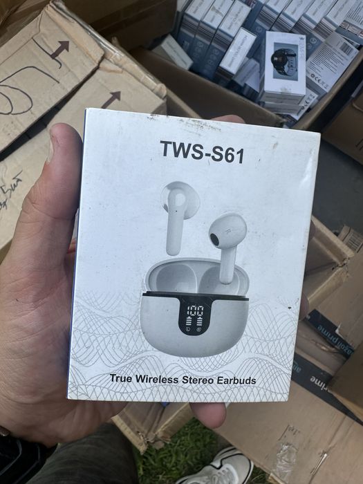 Навушники без провідні нові,різні мікс,опт