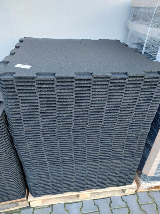 Podłoga gumowa puzzle 10mm