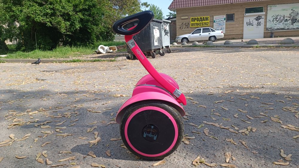 Гироскутер Rover Mini N3, розовый