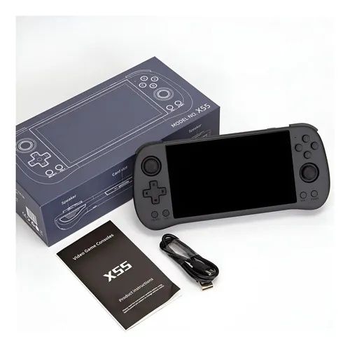 Consola retro POWKIDDY X55 nova