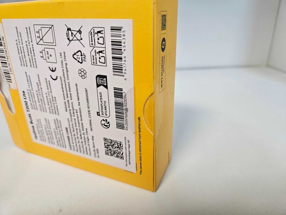 NOWE Słuchawki Realme Buds T200 Lite