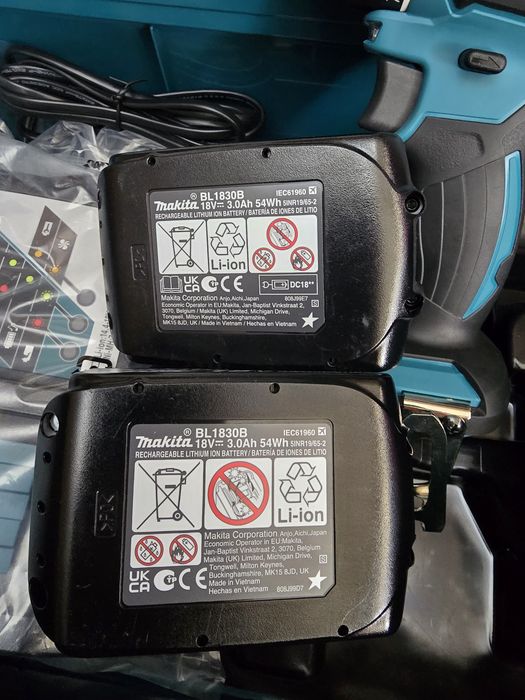 Makita DHP482RFJ wkrętarka wiertarka zestaw nowy 100 % orygin
