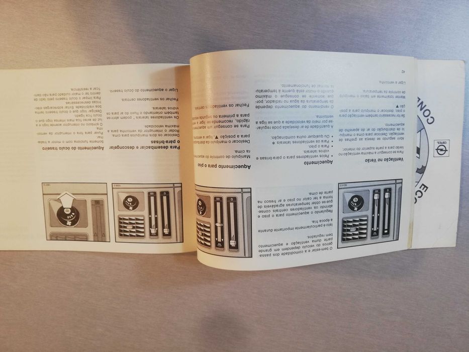 Opel Corsa A - Manual do condutor