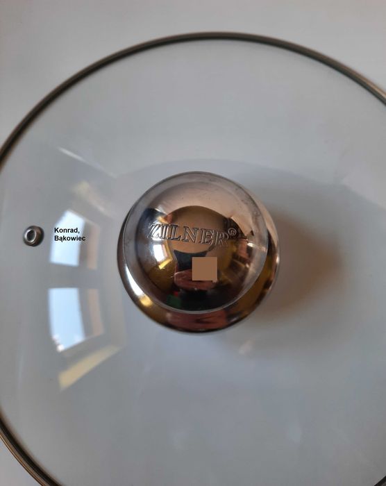 Dobry Garnek Stalowy na Indukcję,Gaz...7L Litrów z PODZIAŁKĄ, INDUKCJA