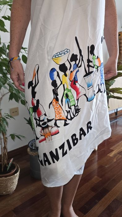 Vendo vestido Canga  Zanzibar, original