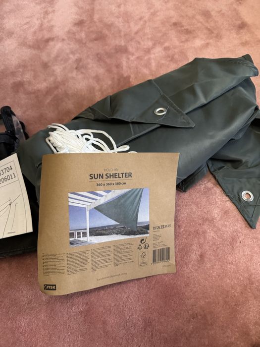 Тент від сонця HOLD-AN 3,6x3,6x3,6м