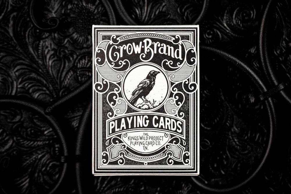 Baralho de Cartas Kings Wild Project Crow Brand Limited Edition