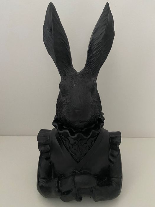 Królik Zając Wielkanoc figurka