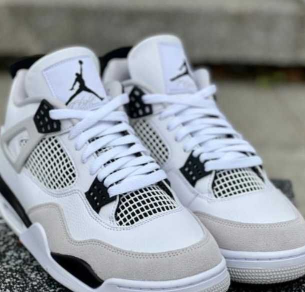 Nike air jordan 4 retro military black  40