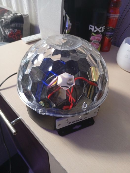 Музыкальный диско мяч