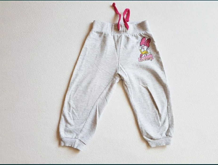 Szare spodnie Daisy Disney 86 dresowe od 1 do 2.5 roku
