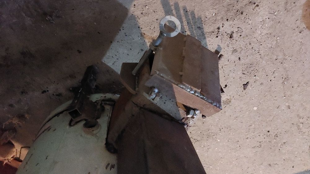 Piec rakietowy do ogrzewania